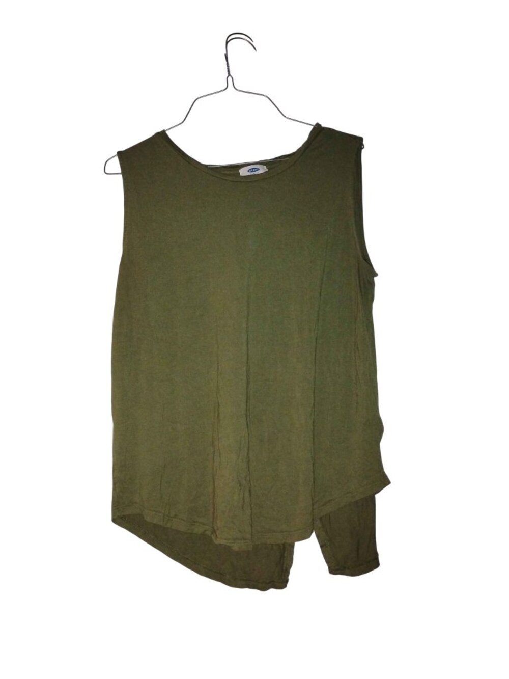 Old Navy Green Open Back Tank Top